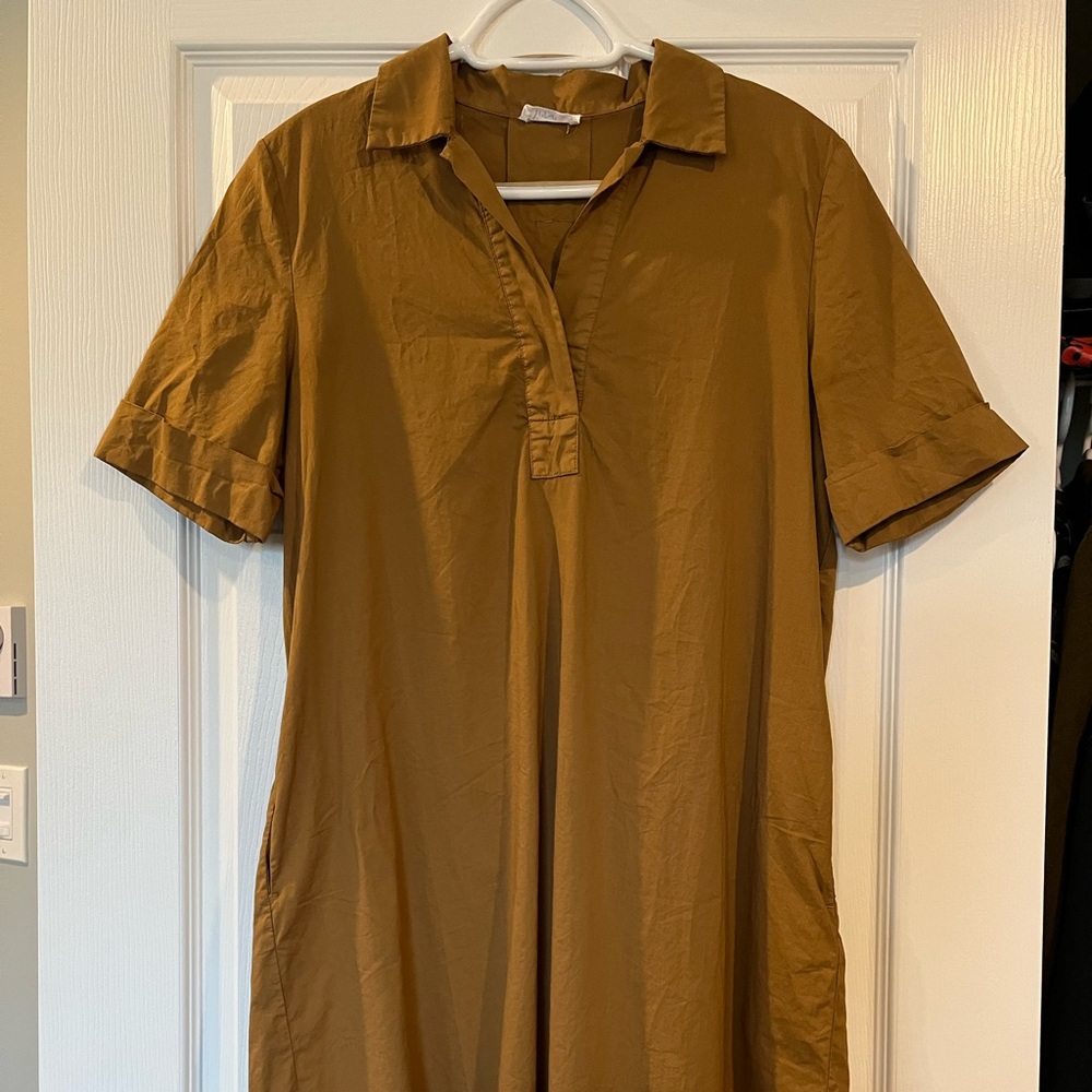Yerse Poplin dress, size small